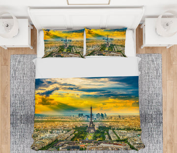 3D Montparnasse View 121 Marco Carmassi Bedding Bed Pillowcases Quilt