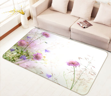3D Flowers 77035 Non Slip Rug Mat