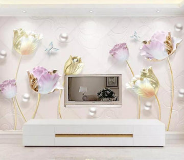 3D Cute Flowers 105 Wall Murals Wallpaper AJ Wallpaper 2 
