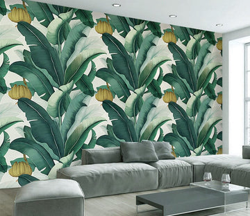 3D Green Plant WG152 Wall Murals Wallpaper AJ Wallpaper 2 
