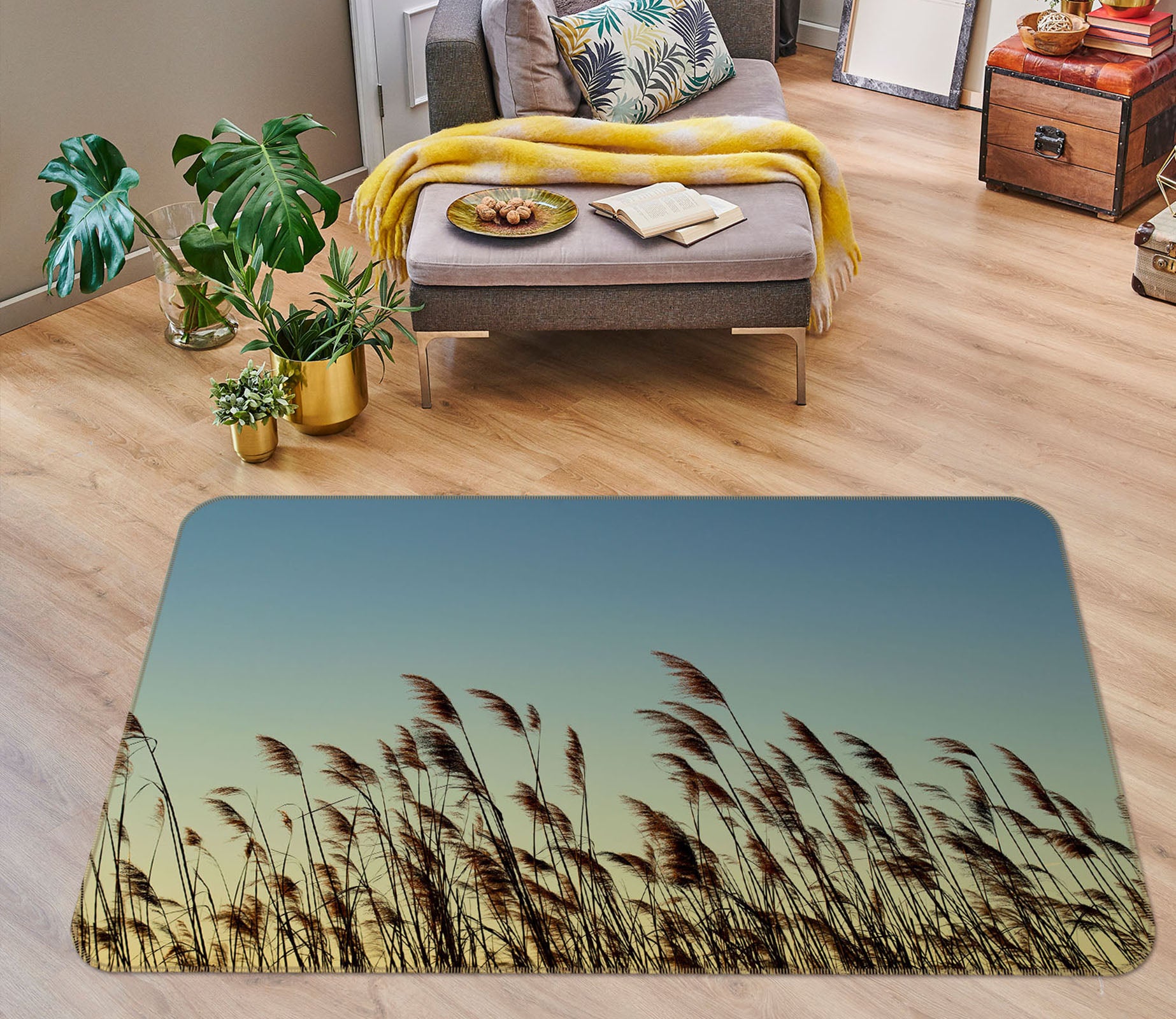 3D Reeds 31005 Non Slip Rug Mat