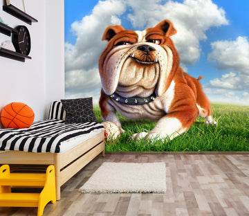 3D Bulldog 85013 Jerry LoFaro Wall Mural Wall Murals