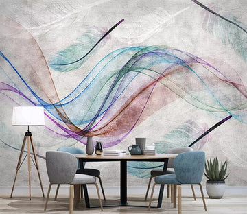 3D Color Wave 1826 Wall Murals Wallpaper AJ Wallpaper 2 