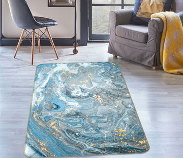 3D Pattern Lines 27037 Non Slip Rug Mat