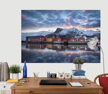 3D Water City 188 Marco Carmassi Wall Sticker Wallpaper AJ Wallpaper 2 