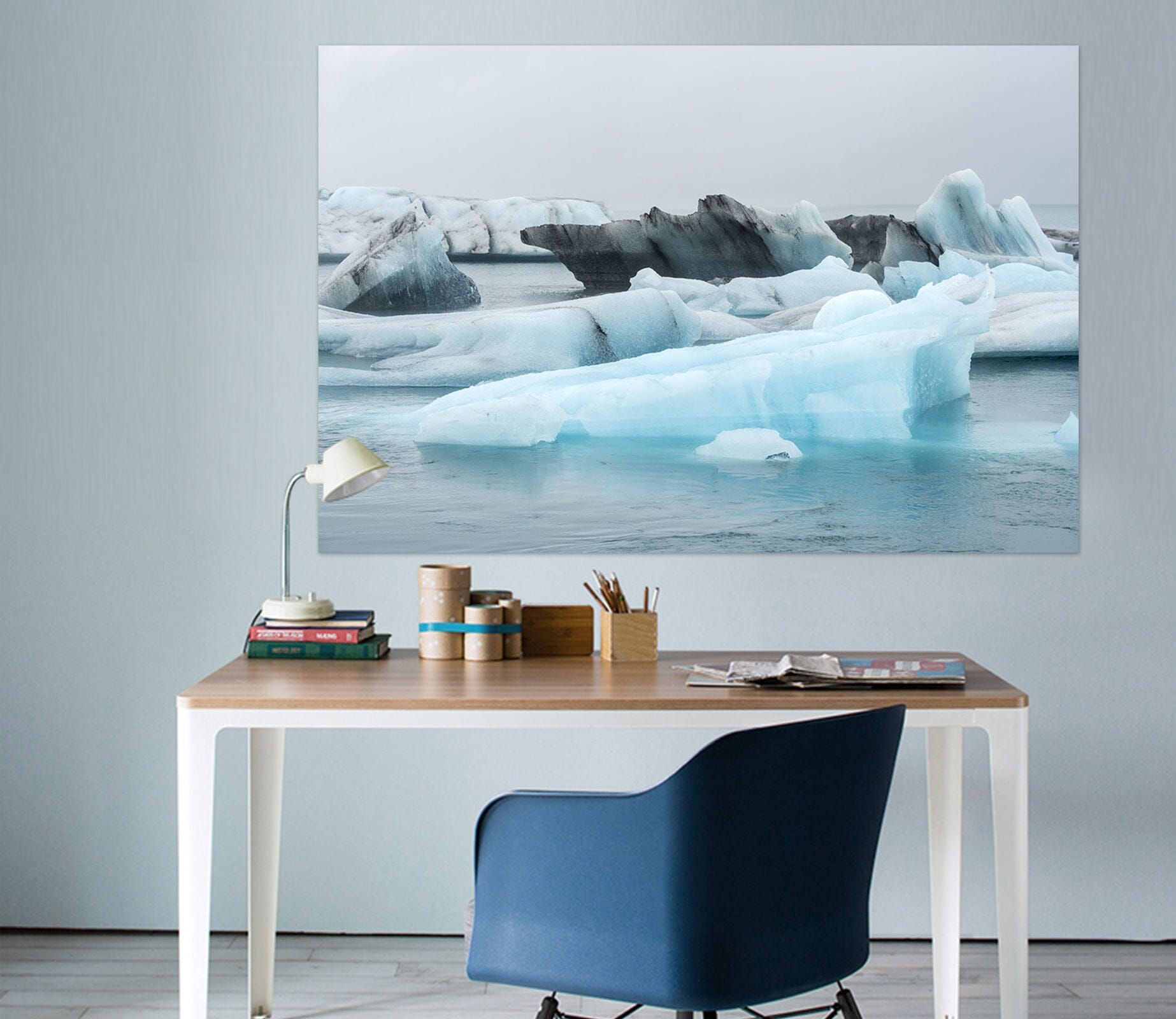 3D Glacier 161 Marco Carmassi Wall Sticker Wallpaper AJ Wallpaper 2 
