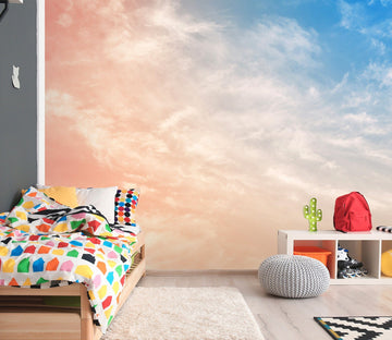 3D Blue Sky White Clouds 33 Wall Murals Wallpaper AJ Wallpaper 2 