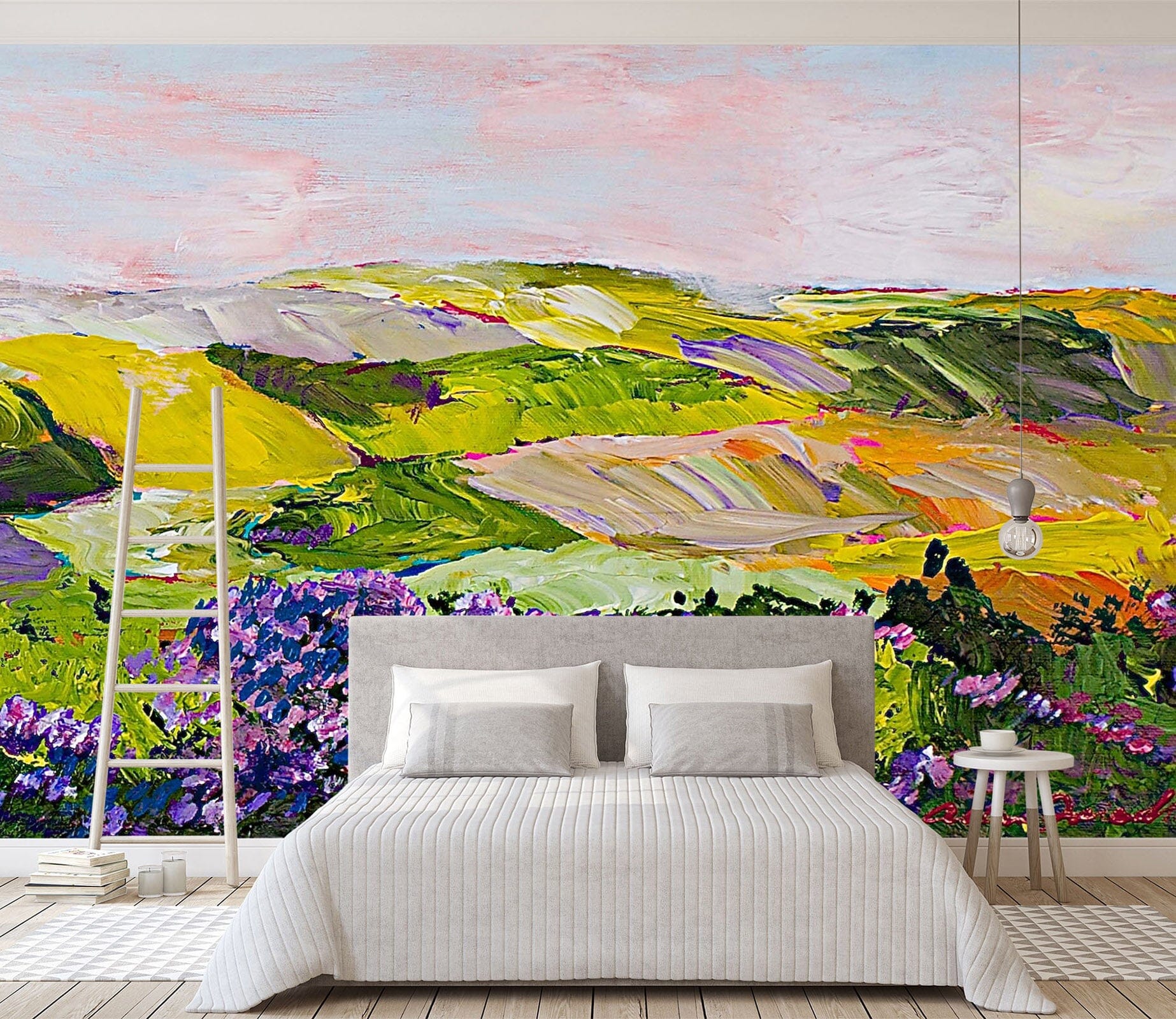 3D Colorful Garden 171 Allan P. Friedlander Wall Mural Wall Murals Wallpaper AJ Wallpaper 2 