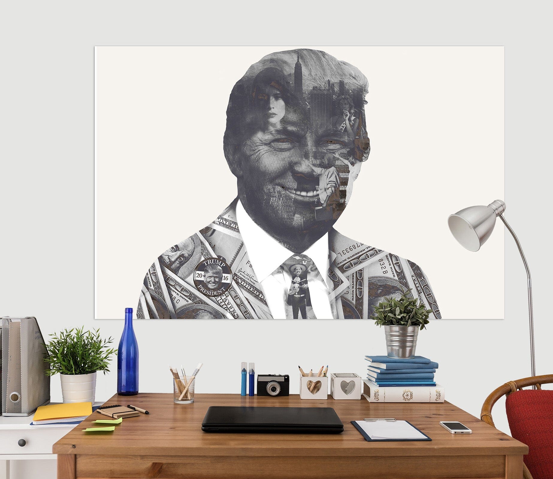 3D Honey Smile 011 Marco Cavazzana Wall Sticker Wallpaper AJ Wallpaper 2 