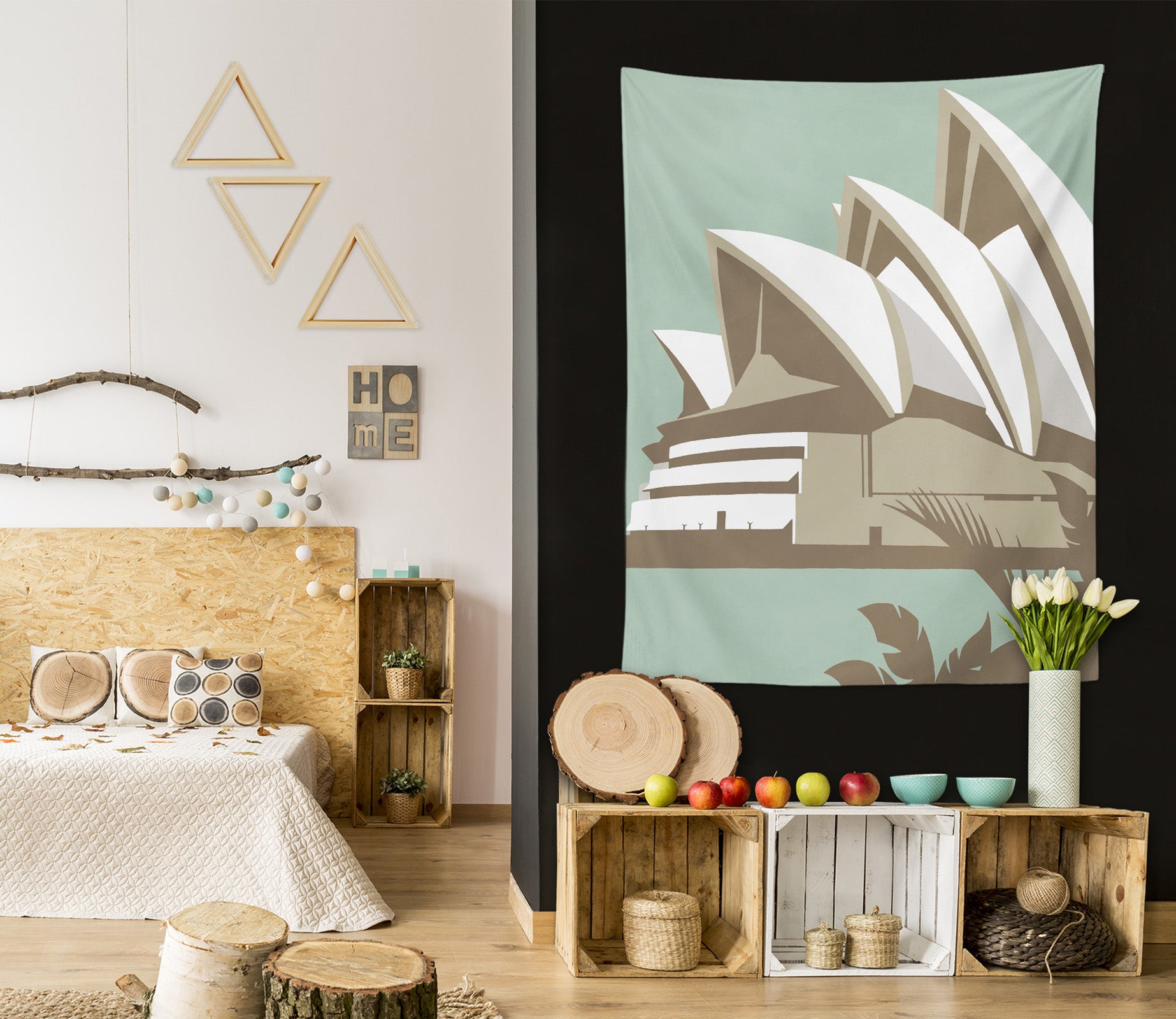 3D Sydney Theater 5392 Steve Read Tapestry Hanging Cloth Hang