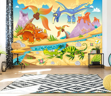 3D Color Forest 2071 Wall Murals Wallpaper AJ Wallpaper 2 