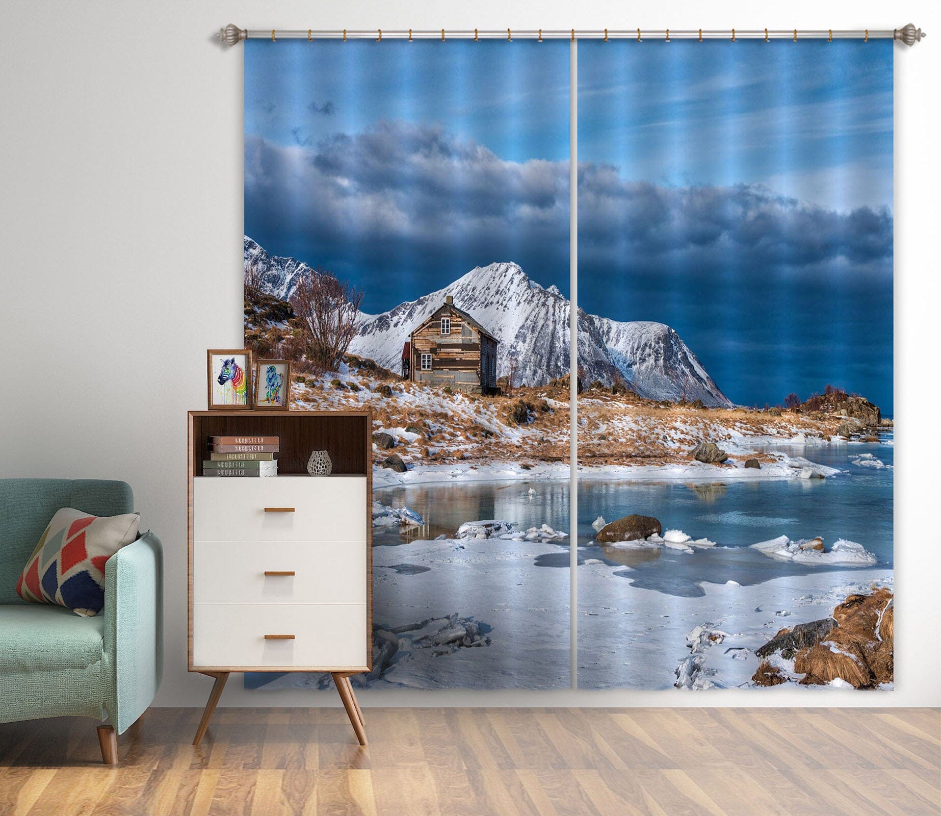 3D Gravel House 112 Marco Carmassi Curtain Curtains Drapes Curtains AJ Creativity Home 