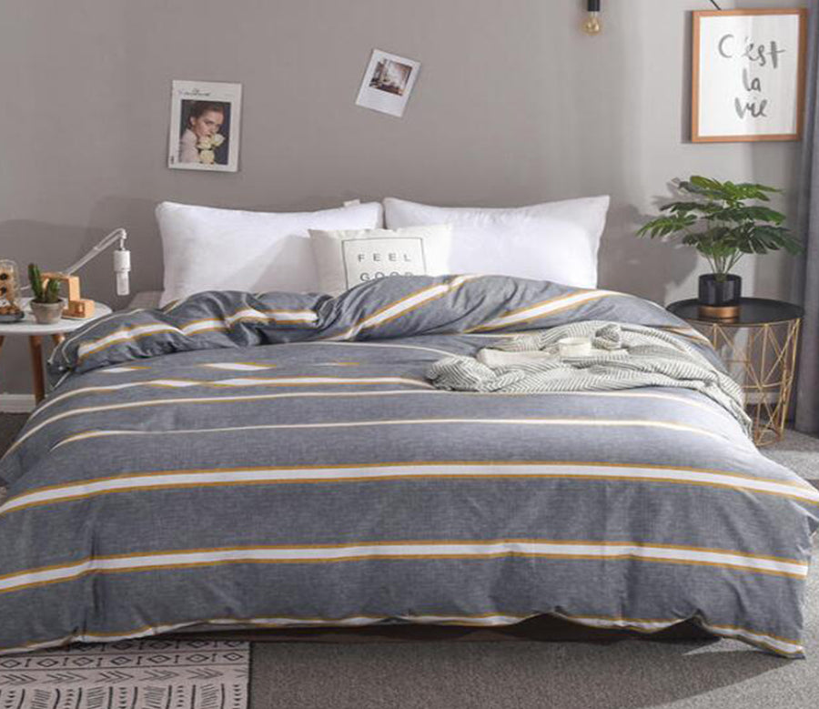 3D Gray Foundation Bars 4176 Bed Pillowcases Quilt