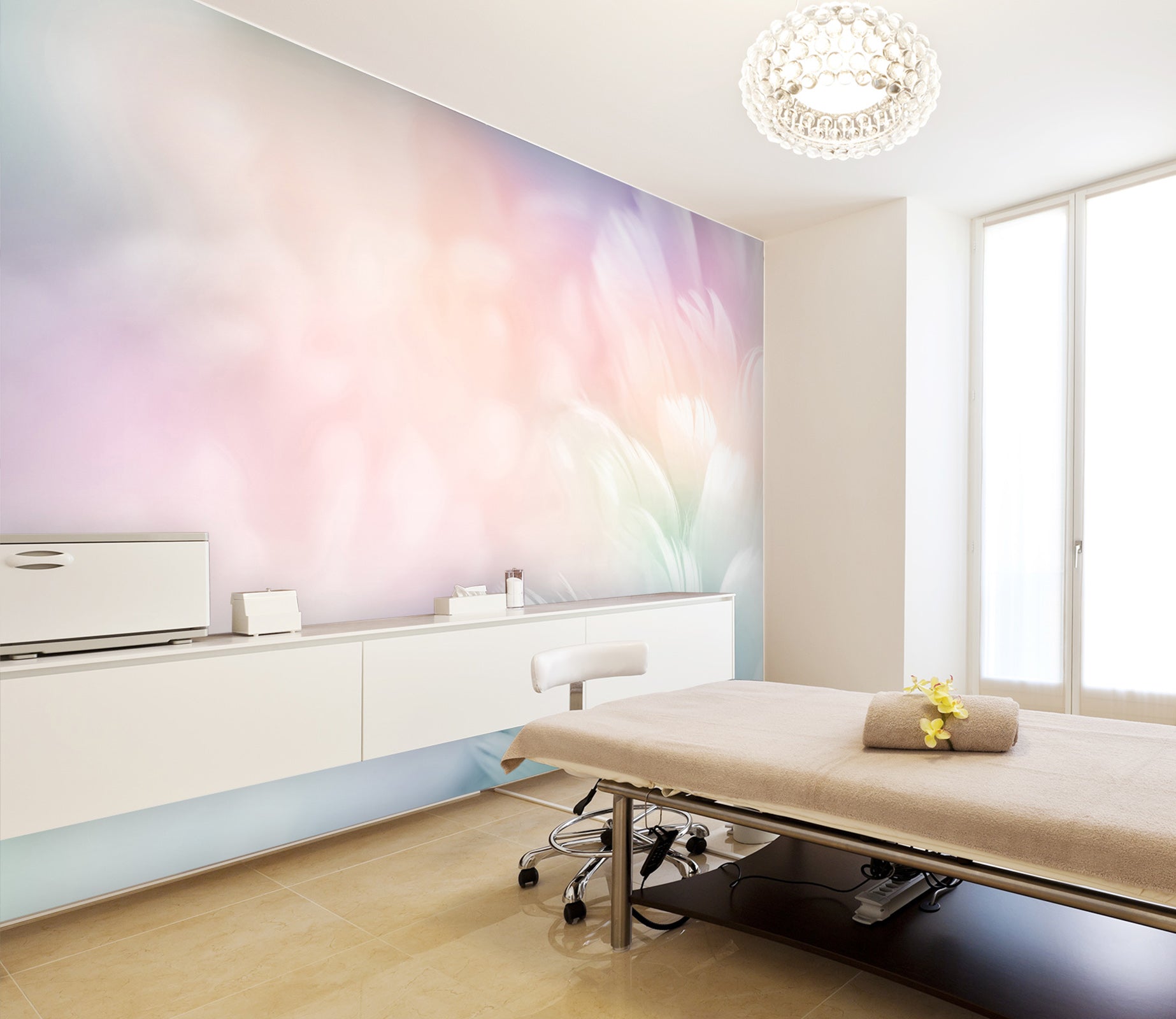 3D Beautiful Feather 094 Wall Murals