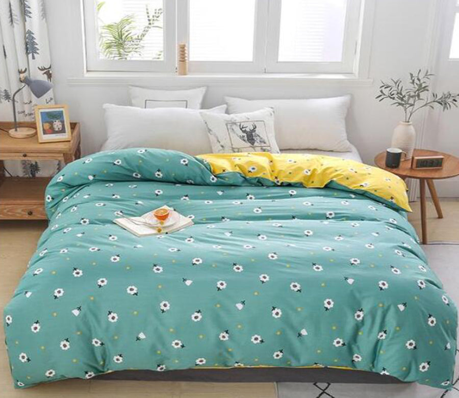 3D Small Daisy Pattern 3167 Bed Pillowcases Quilt