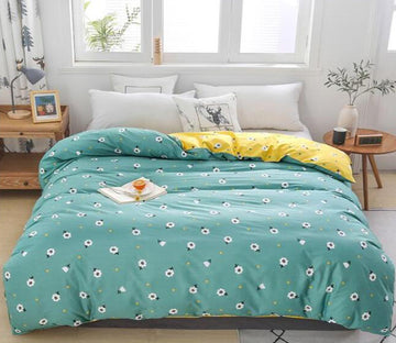 3D Small Daisy Pattern 3167 Bed Pillowcases Quilt