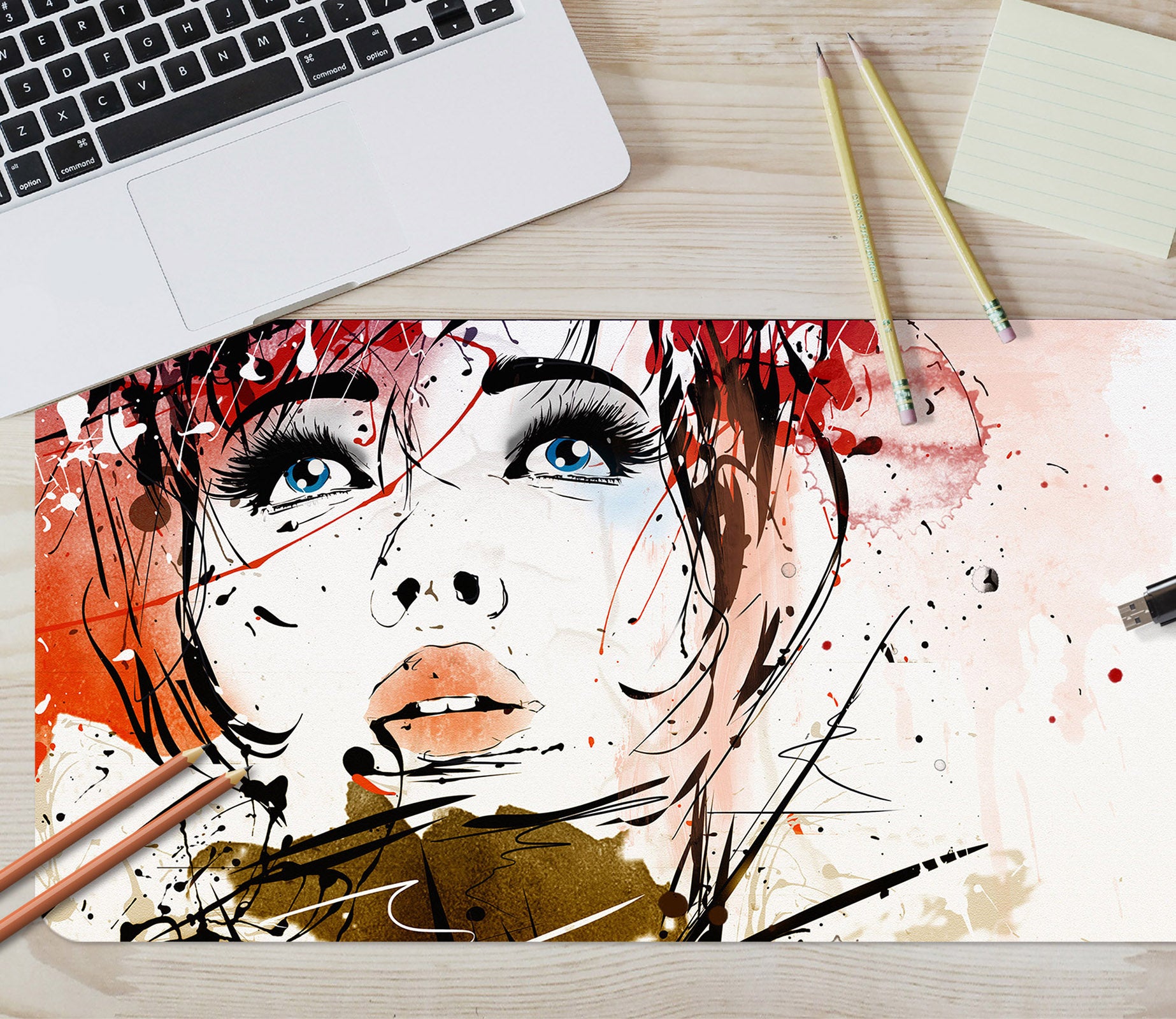 3D Female 17150 Desk Mat