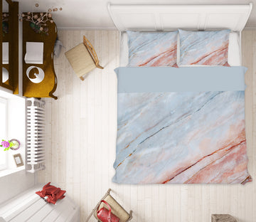 3D Marble 59119 Bed Pillowcases Quilt