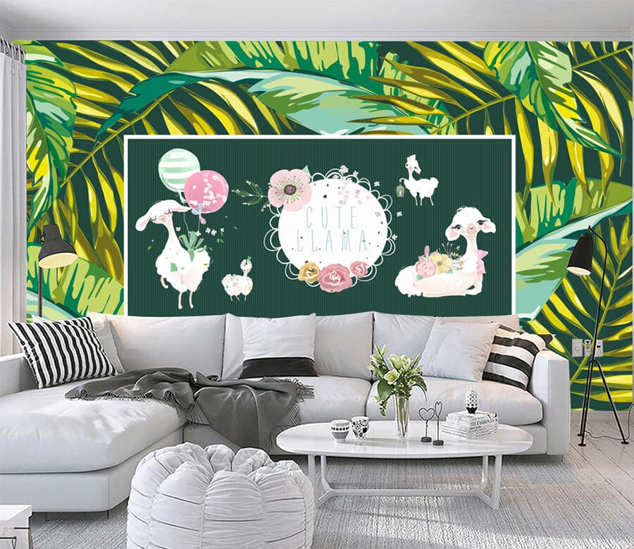3D Cute Animal WC026 Wall Murals Wallpaper AJ Wallpaper 2 