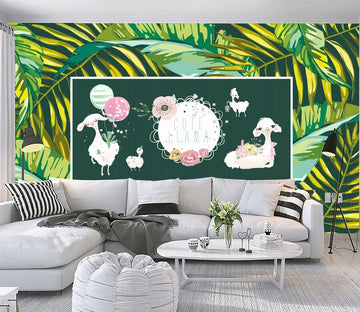 3D Cute Animal WC026 Wall Murals Wallpaper AJ Wallpaper 2 