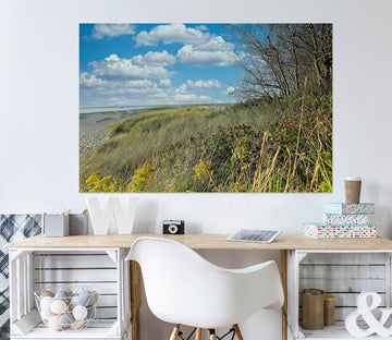 3D Mountain Withered Tree 61195 Kathy Barefield Wall Sticker