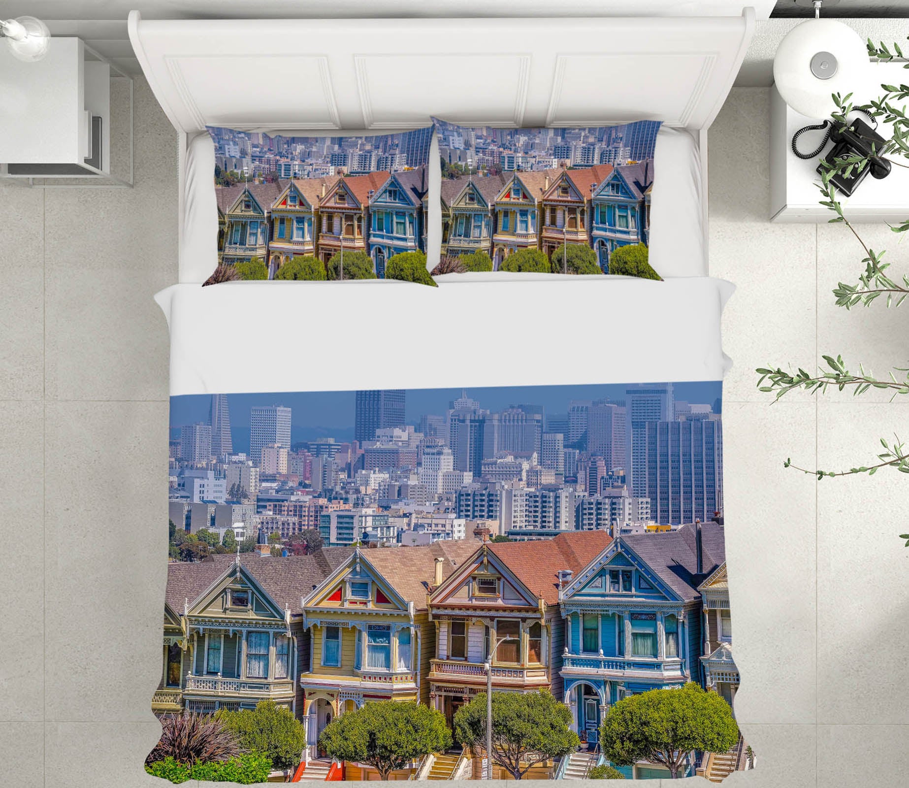 3D Building Park 138 Marco Carmassi Bedding Bed Pillowcases Quilt