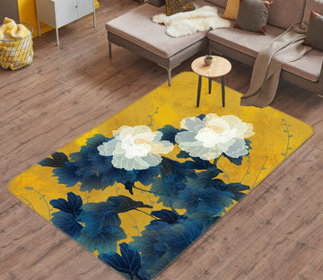 3D Flowers 29223 Non Slip Rug Mat