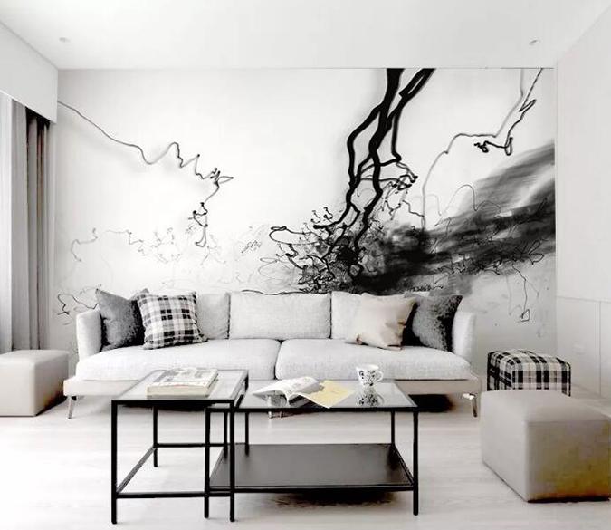 3D Black Splash 1082 Wall Murals Wallpaper AJ Wallpaper 2 