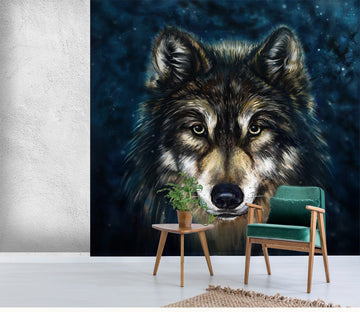 3D Beast Wolf 327 Wall Murals Wallpaper AJ Wallpaper 2 