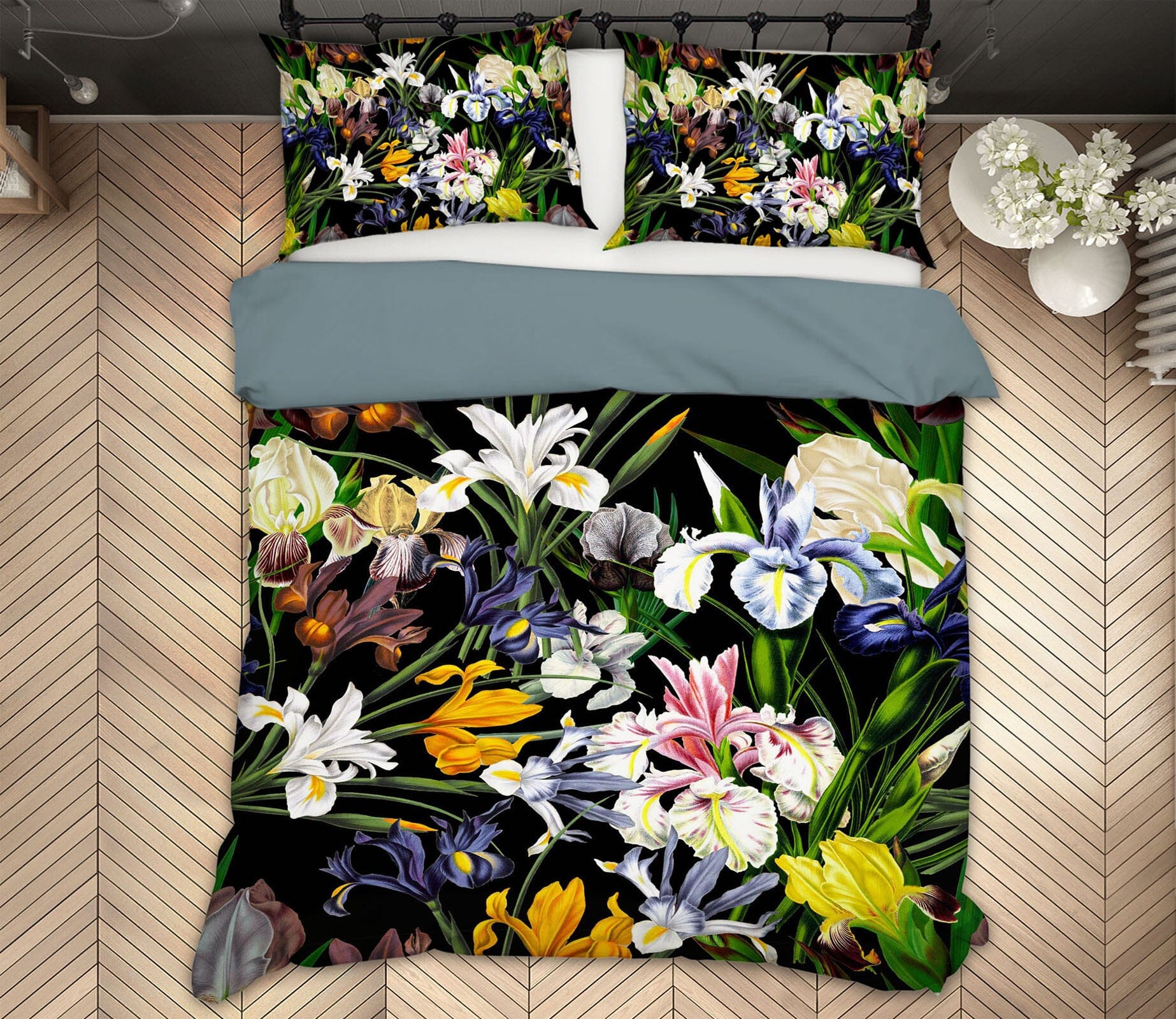 3D Color Lily 176 Uta Naumann Bedding Bed Pillowcases Quilt Quiet Covers AJ Creativity Home 