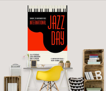 3D Orange Keyboard 168 Boris Draschoff Wall Sticker Wallpaper AJ Wallpaper 2 