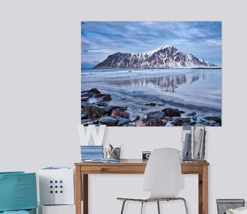 3D Snow Mountain 159 Marco Carmassi Wall Sticker Wallpaper AJ Wallpaper 2 