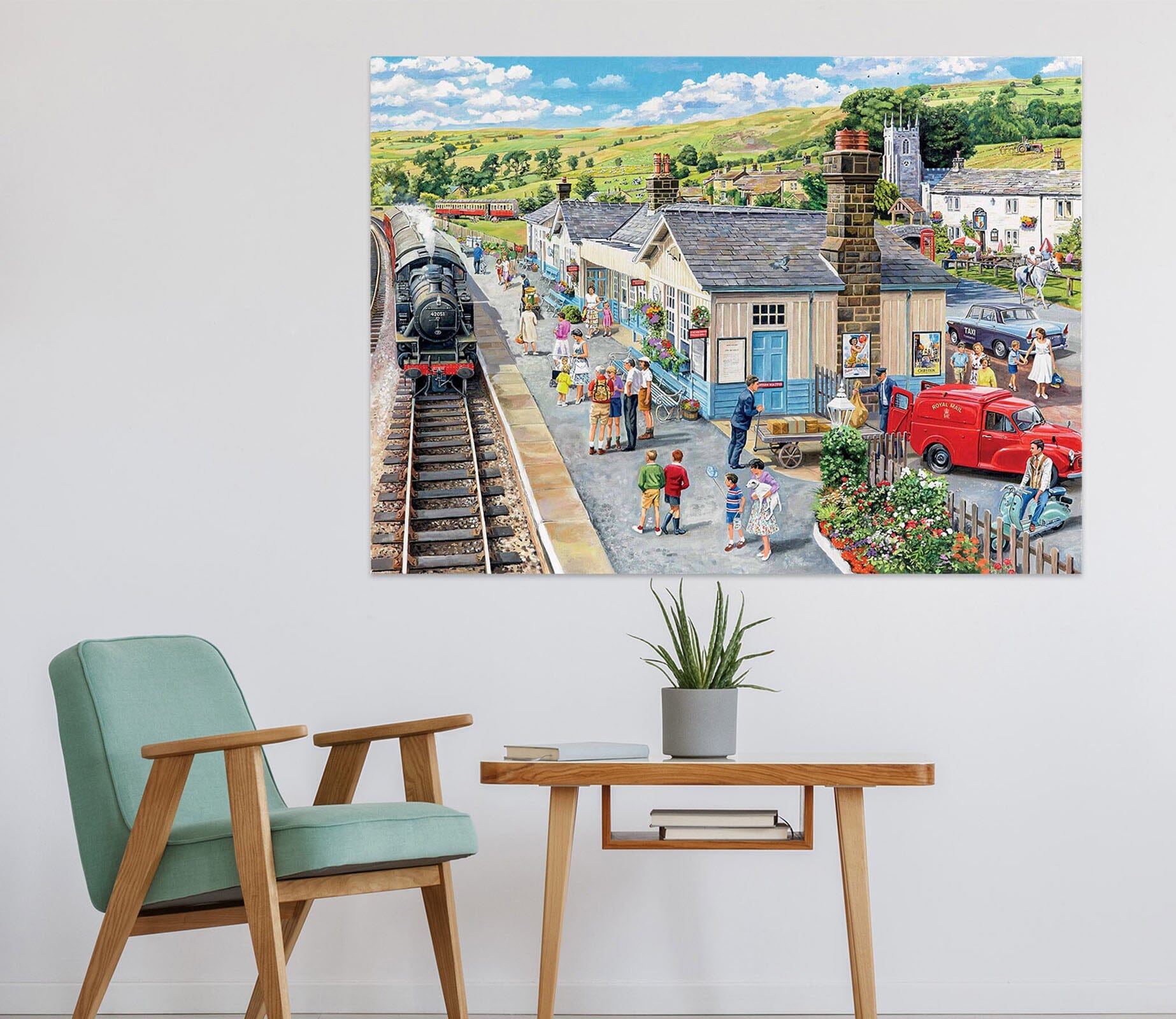 3D The Village Farrier 083 Trevor Mitchell Wall Sticker Wallpaper AJ Wallpaper 2 