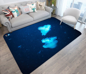 3D Jellyfish 5367 Non Slip Rug Mat Mat AJ Creativity Home 