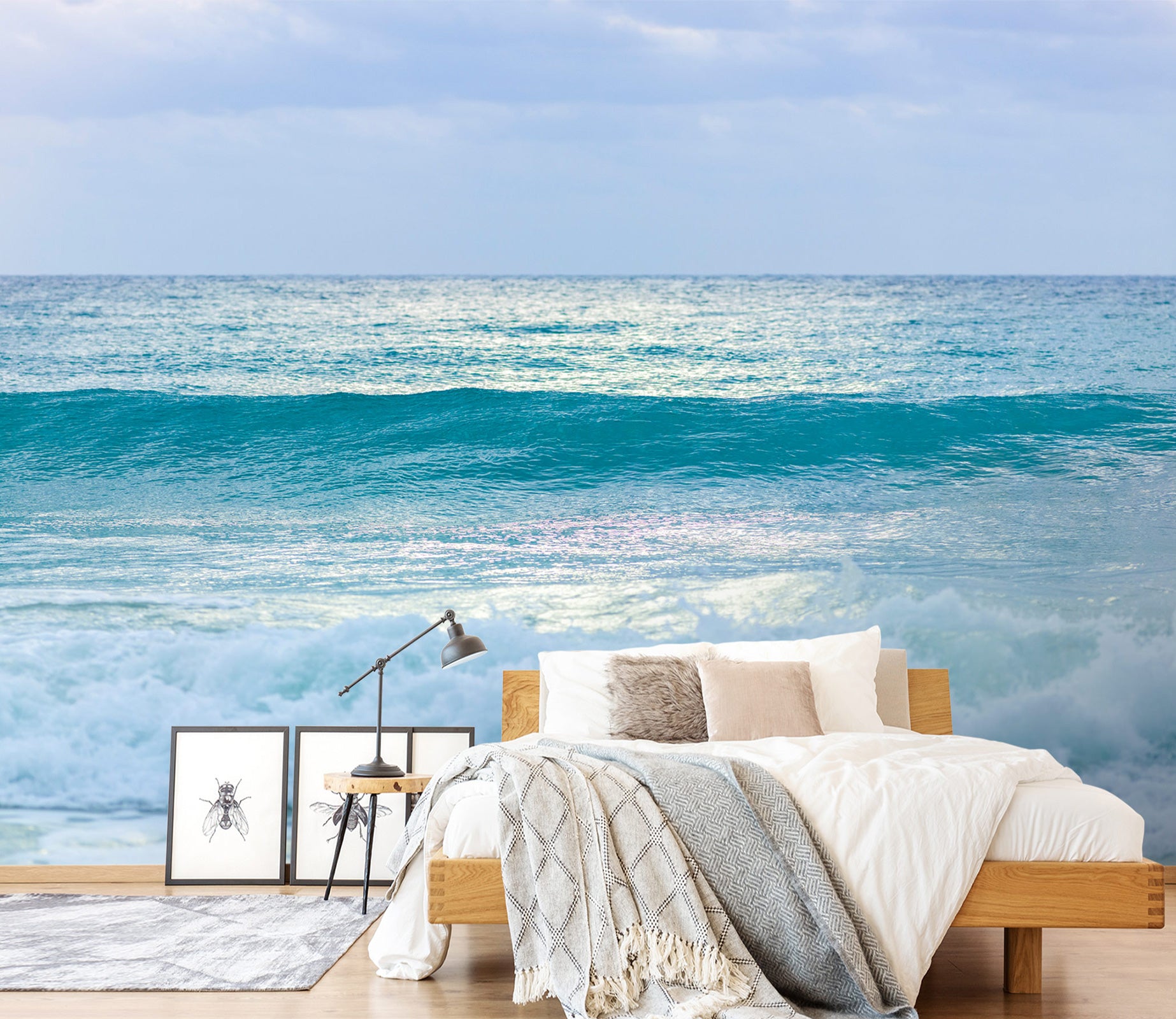 3D Sea Level 6239 Assaf Frank Wall Mural Wall Murals