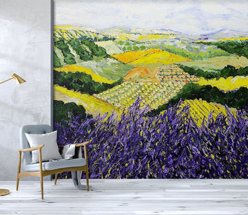 3D Field Flowers 123 Allan P. Friedlander Wall Mural Wall Murals Wallpaper AJ Wallpaper 2 