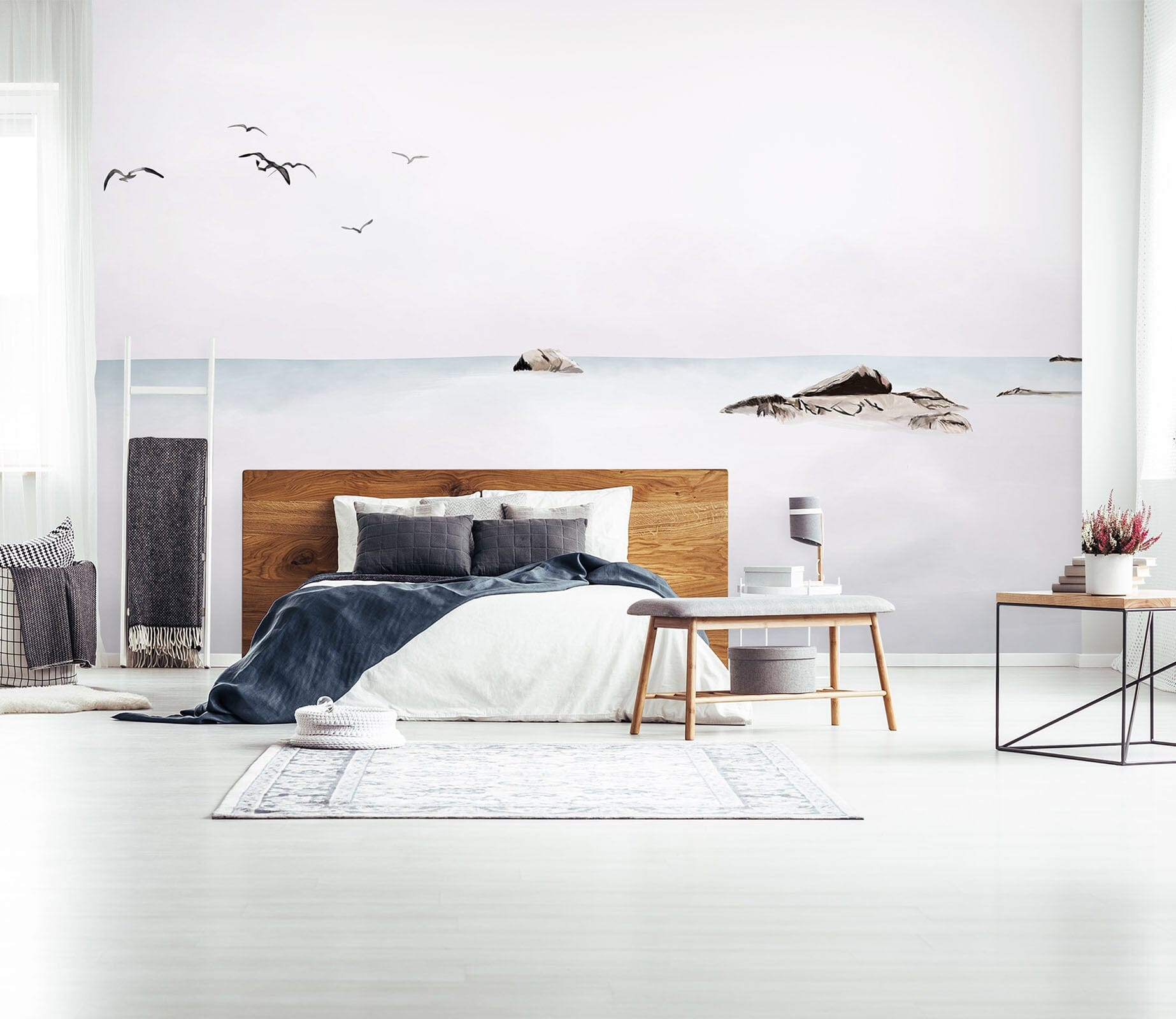 3D Sea Stones 1425 Wall Murals Wallpaper AJ Wallpaper 2 