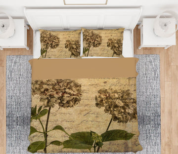3D Hydrangea 1025 Assaf Frank Bedding Bed Pillowcases Quilt Quiet Covers AJ Creativity Home 