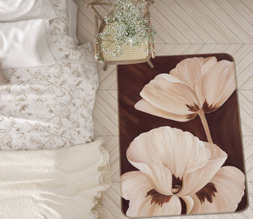 3D Flowers 33180 Non Slip Rug Mat