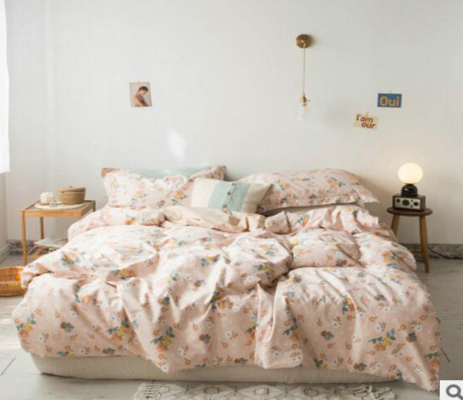 3D Small Floral 30168 Bed Pillowcases Quilt