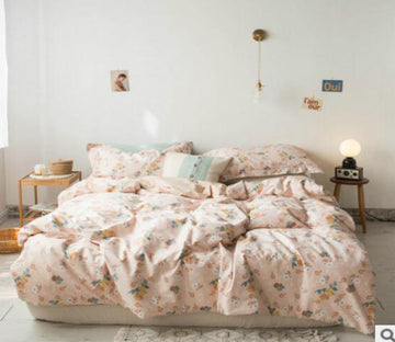 3D Small Floral 30168 Bed Pillowcases Quilt