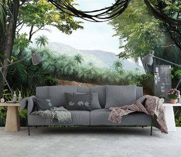 3D Green Forest 2031 Wall Murals Wallpaper AJ Wallpaper 2 