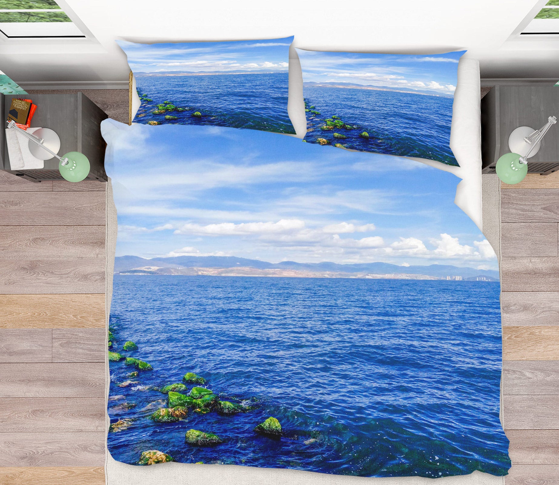 3D Ocean 16092 Bed Pillowcases Quilt