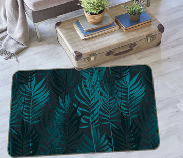 3D Leaves 31025 Non Slip Rug Mat
