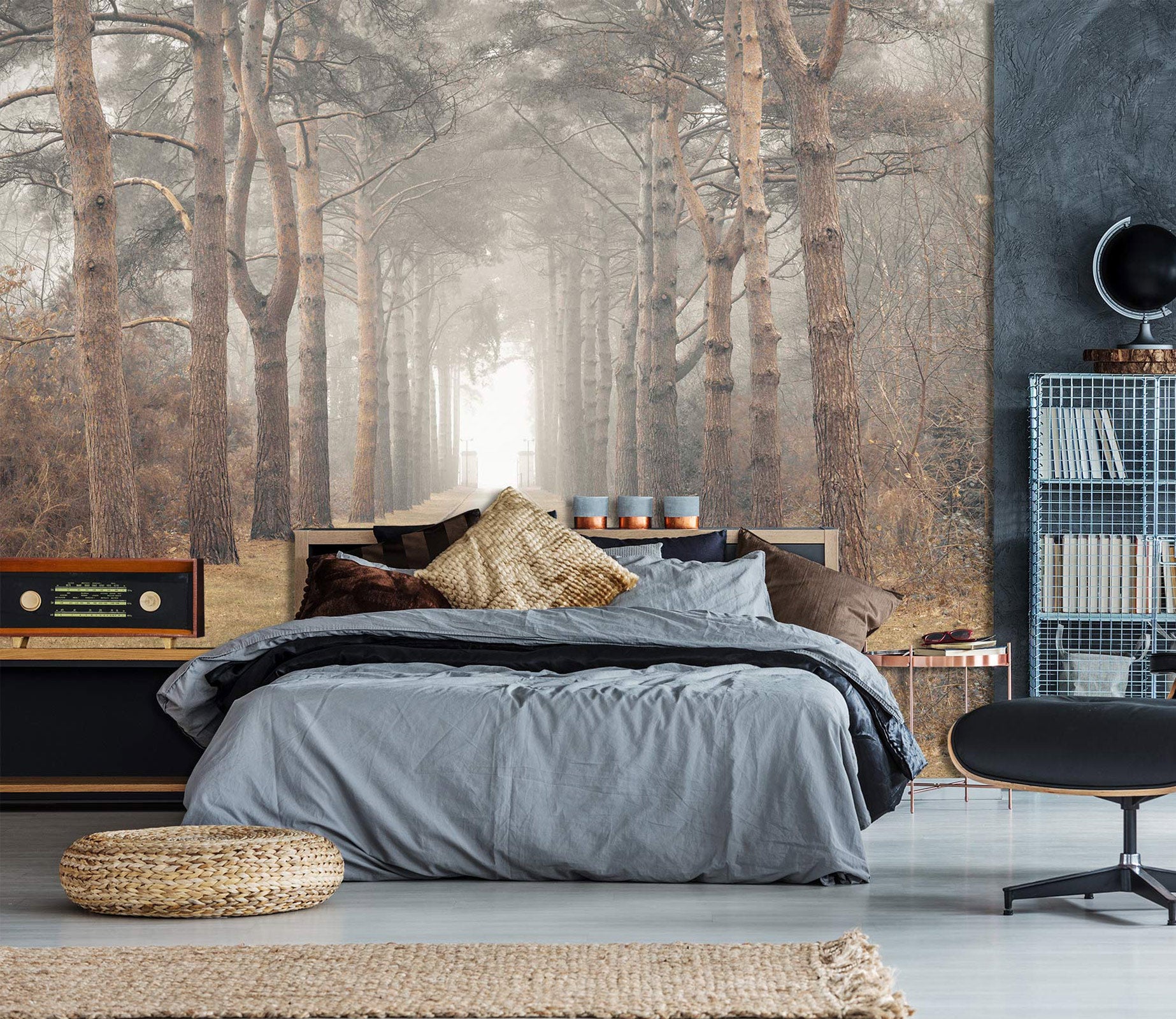 3D Tree Branch 6283 Assaf Frank Wall Mural Wall Murals