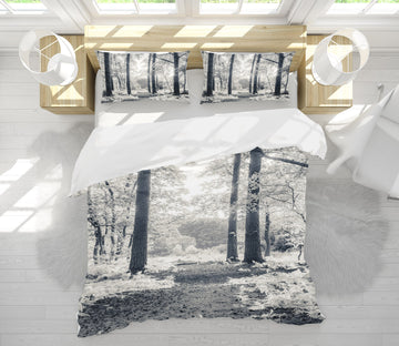 3D White Leaf 7198 Assaf Frank Bedding Bed Pillowcases Quilt Cover Duvet Cover