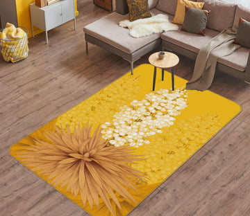 3D Flower 32215 Non Slip Rug Mat