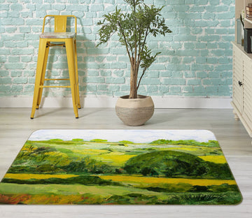 3D Lacey Green 1083 Allan P. Friedlander Rug Non Slip Rug Mat Mat AJ Creativity Home 
