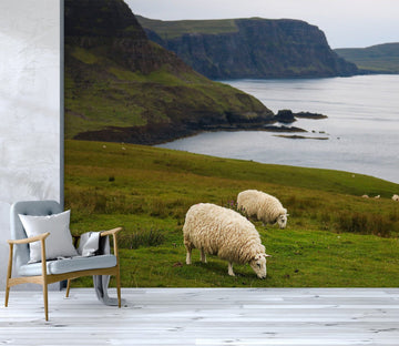 3D Steppe Sheep 120 Jerry LoFaro Wall Mural Wall Murals Wallpaper AJ Wallpaper 2 