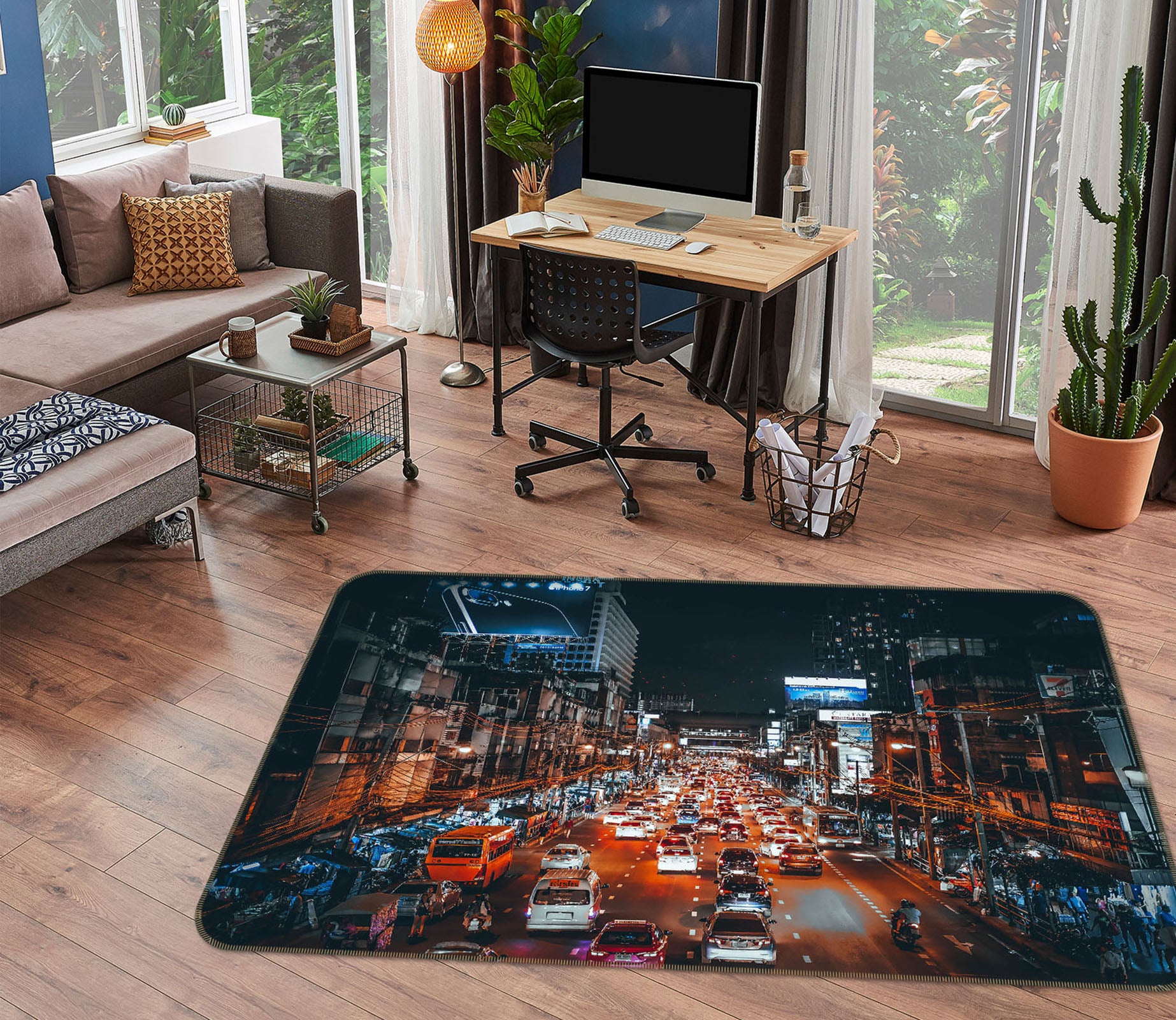 3D City Vehicle 42109 Vehicle Non Slip Rug Mat